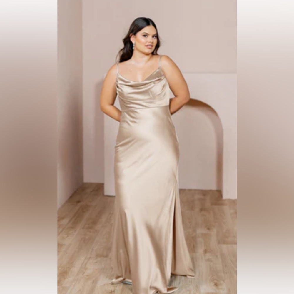 Revelry Skye Satin Dress